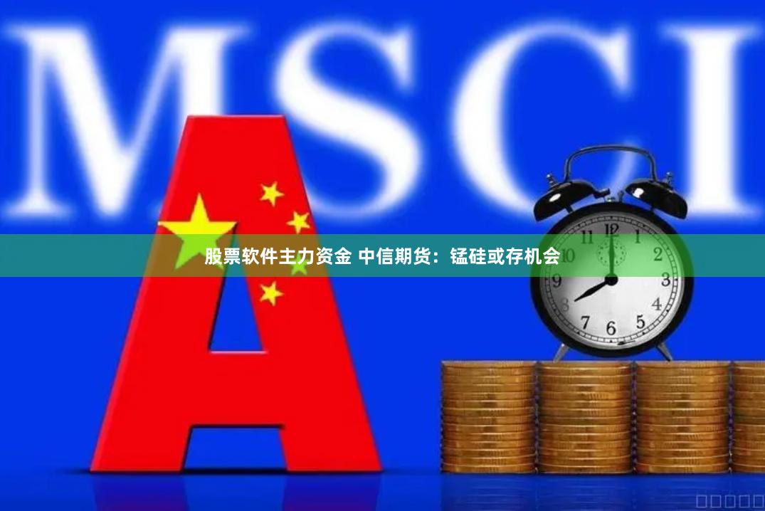 股票软件主力资金 中信期货：锰硅或存机会